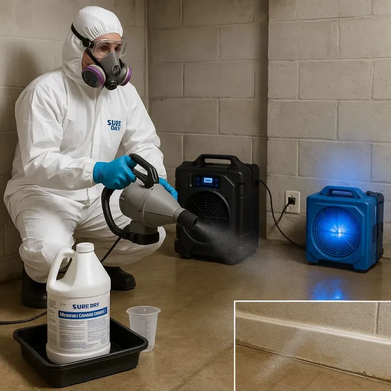 Sanitization and Odor Removal process in Lago Vista, TX