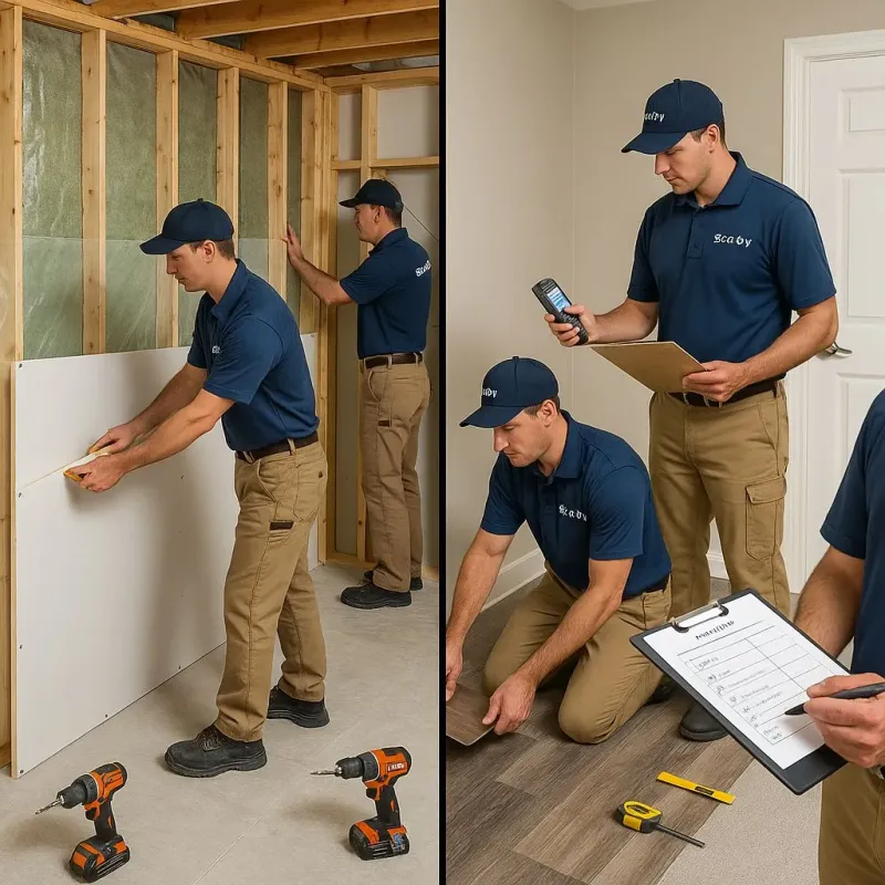 Repairs and Reconstruction process in Lago Vista, TX
